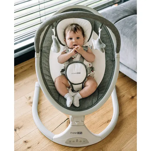 Шезлонг-качели FreeON Elite grey (84898) - фото 15