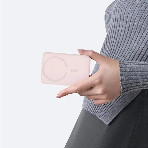 Павербанк Baseus магнитный розовый 22.5 Вт 10000 mAh - фото 5