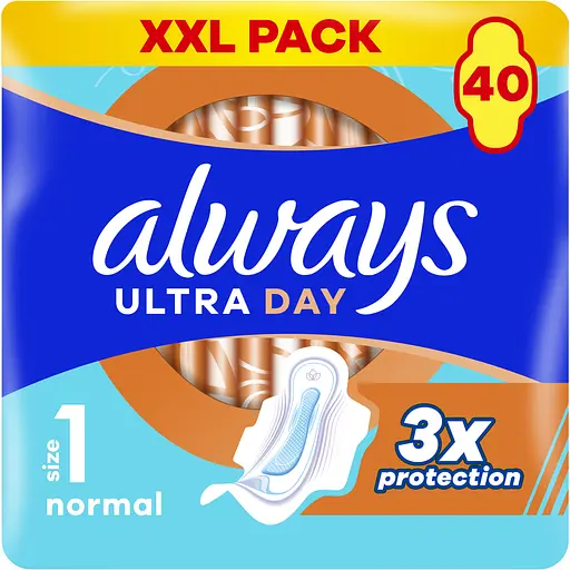 Гігієнічні прокладки Always Ultra Day Normal розмір 1, 40 шт.