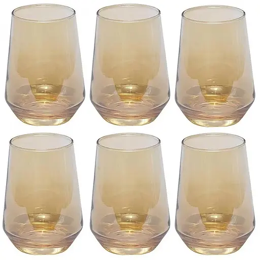 Набор стаканов тонированных 390 мл 6 шт.