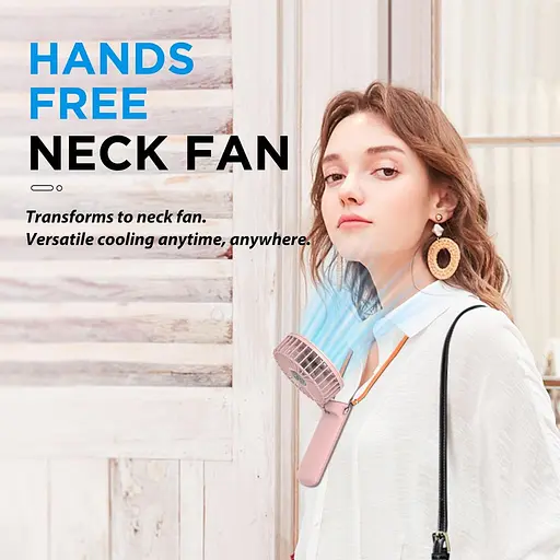 Портативный мини-ручной вентилятор Lepwings 16 часов охлаждения - фото 6