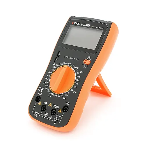 Мультиметр Victor VC9205, вимірювання: V, A, R, С, F - фото 4