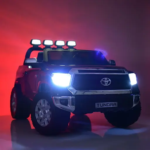 Електромобіль дитячий Bambi Джип Racer Toyota JJ2255EBLR-1 c музикою і катафотами Білий - фото 5