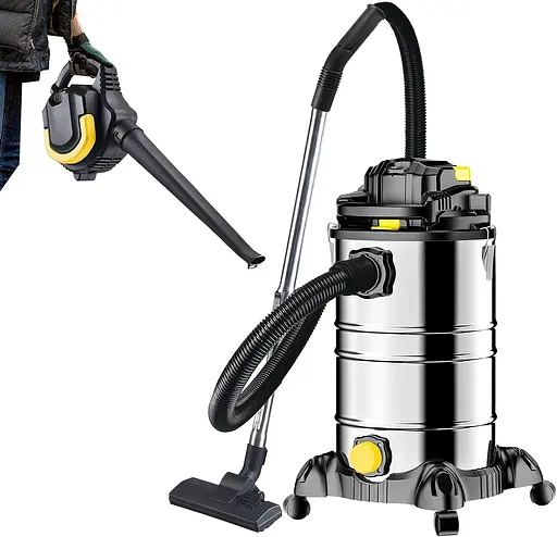Промисловий пилосос DMS NTBS-30 Yellow 2000W 30 л + повітродувка - фото 2