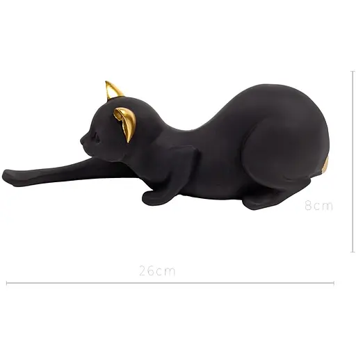 Фигурка декоративная Lefard Кошка 26х9х9 см (919-399) - фото 3