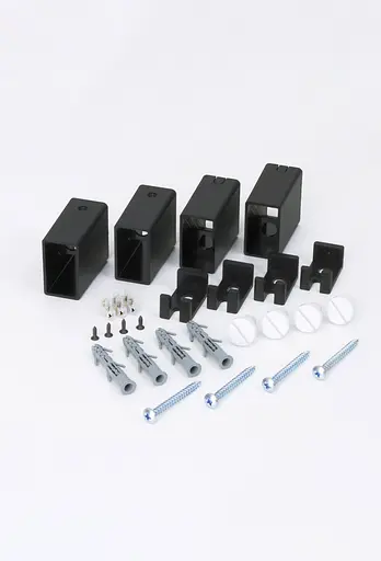 Электрический полотенцесушитель HF Leeds 770x430 black matte 6.1.0801.06.BM, Черный матовый, универсальное (коннектор), Электронный - фото 4