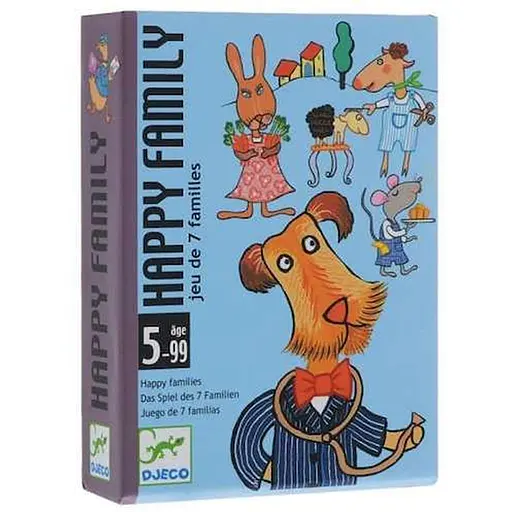 Настольная игра Djeco Счастливая семейка (Happy Family) (DJ05115) - фото 1