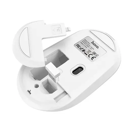 Миша бездротова Hoco GM14 Platinum business біла - фото 4