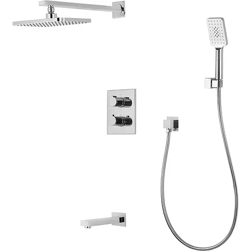 Душова система прихованого монтажу Imprese Centrum VR-51400, Хром - фото 1