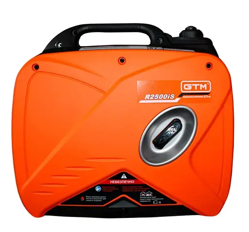 Генератор інверторний GTM 2,3/2,5 кВт, однофазний, ручний запуск (R2500IS) - фото 4