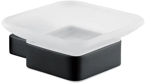 Мыльница ASIGNATURA Unique черная (85602802) - фото 1