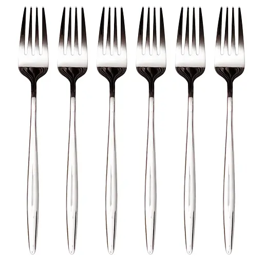 Набор столовых вилок Yiwu 6 штук из нержавеющей стали HP-8-28 - фото 2