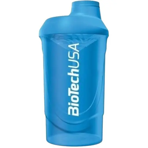 Шейкер BioTech Wave 600 мл Blue - фото 1