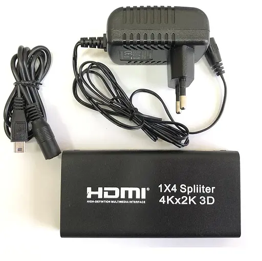 HDMI-сплиттер 1×4 Atcom HDMI 4 порта поддержка UHD 4K - фото 1