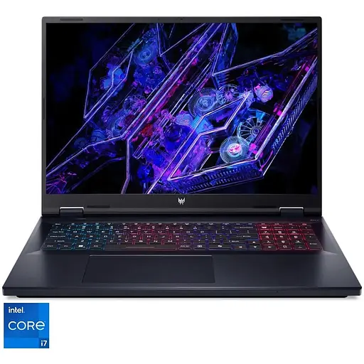 Ноутбук Ігровий Acer Predator Helios Neo 18 PHN18-71-75CS i7-14650HX la 52GHz, IPS, 16GB DDR5, 512GB, RTX 4060