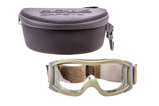 Очки тактические Bolle X1000 Nato Green с прозрачными линзами - фото 2