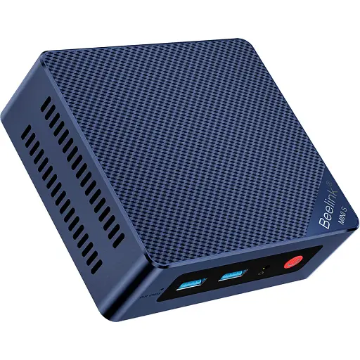 Неттоп Beelink Mini S12 8/256GB Blue [104369] - фото 4