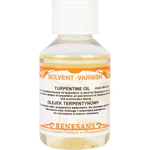 Олія Renesans терпентинова (розчинник олійний) 100 мл   - фото 1