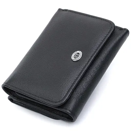Кожаный женский кошелек ST Leather 11.5х8.5х2 см acs0029436 - фото 1