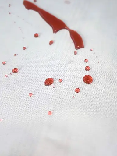 Водовідштовхувальна скатертина новорічна Білий однотон 300х140 см (+ 6 серветки 30х40) - фото 7