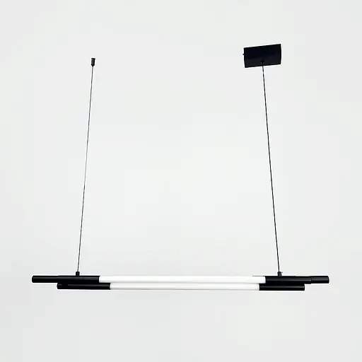 Чорний трубчастий LED світильник у корпусі 90 см | Line F | Арт. MJ351-900L BK - фото 1