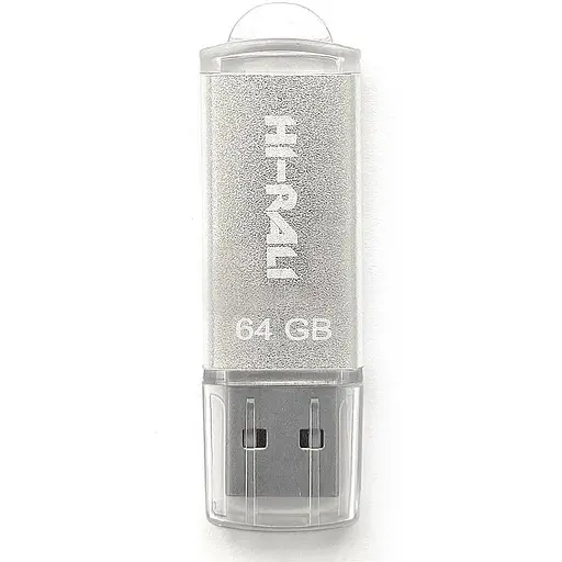 Флеш накопитель USB 64Gb Hi-Rali Rocket серебристый USB 2.0 (HI-64GBVCSL) - фото 1