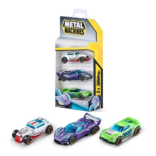 Машинки Zuru Metal Machines Car в асортименті 3 шт. (6715) - фото 5