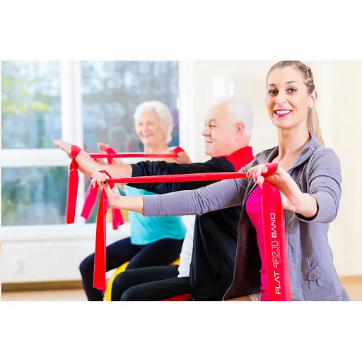 Стрічка-еспандер 4Fizjo Flat Band для спорту та реабілітації 200 х 15 cм 12-15 кг 4FJ0007 (P-5907222931677) - фото 3