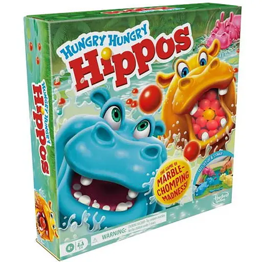 Настільна гра Hasbro Голодні бегемотики (Hungry Hippos) (F8815) - фото 1