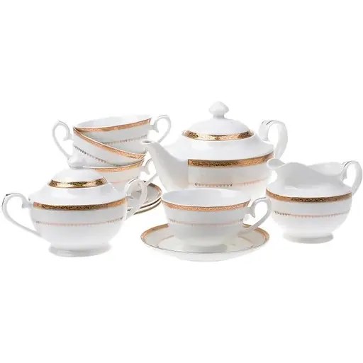 Чайний сервіз на 4 особи 11 предметів Феміда NP93SETTEA