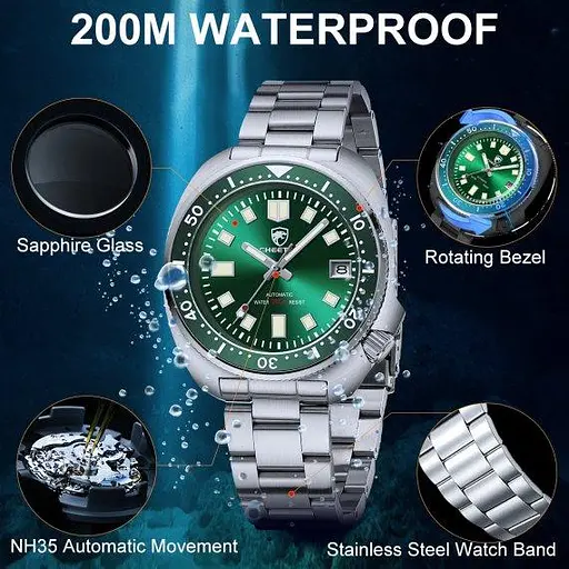 Чоловічий наручний водостійкий годинник Cheetah per 20 Bar - фото 6