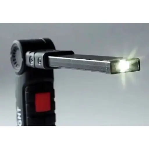 Світильник Worklight W-52 18650 з магнітом та гачком ліхтар акумуляторний з червоним та білим світлом - фото 4