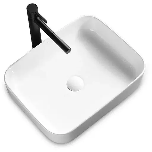 Умивальник Rea Demi slim накладний білий REA-U1953, Білий - фото 1