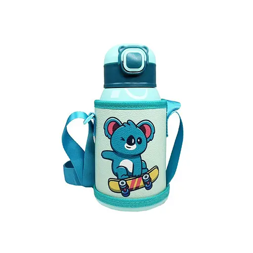 Термос-поильник с силиконовой трубочкой Коала Mega Zayka MGZ-0333, 500 мл - фото 1