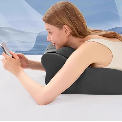 Подушка эргономическая для поддержки тела Расслабление Relax Pillow (Черный) - фото 6