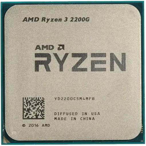 Процесор AMD Ryzen 3 2200G Socket AM4 (YD2200C5FBBOX) Б/В