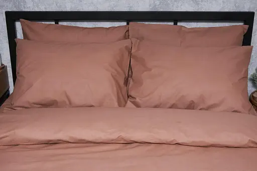 Набір наволочок Moon&Star Бязь Gold Люкс Light Brown 40х60 см 2 шт - фото 1