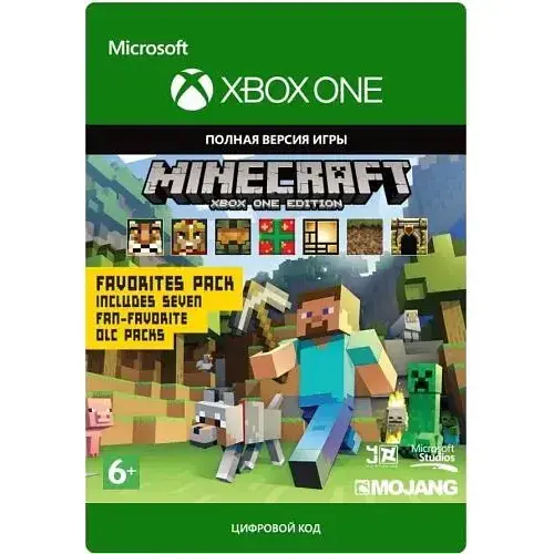 Гра Minecraft Xbox One Edition (ваучер на завантаження) (російська версія) (Xbox One)
