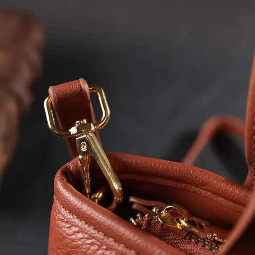 Кожаная сумка женская Vintage 19х14.5х12 см sum0024806 - фото 9