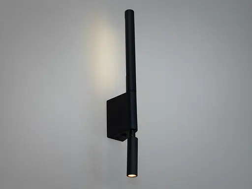 Світлодіодне бра потужністю 13W, чорного кольору - фото 2