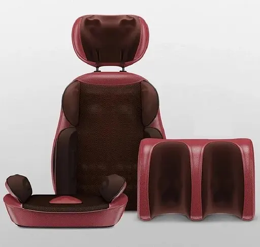 Массажное кресло-накидка для тела Benbo AM-607E накидка с подогревом - фото 4