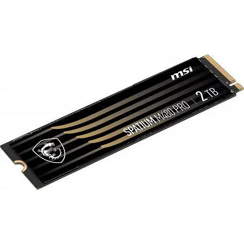 Накопитель SSD MSI m.2 NVMe 2TB Spatium M480 Pro (S78-440Q600-P83) - фото 3