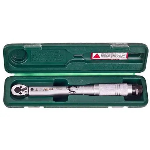 Динамометричний ключ Hans 1/4DR 5-25HM 275 мм 580 г (2170Nm) - фото 3