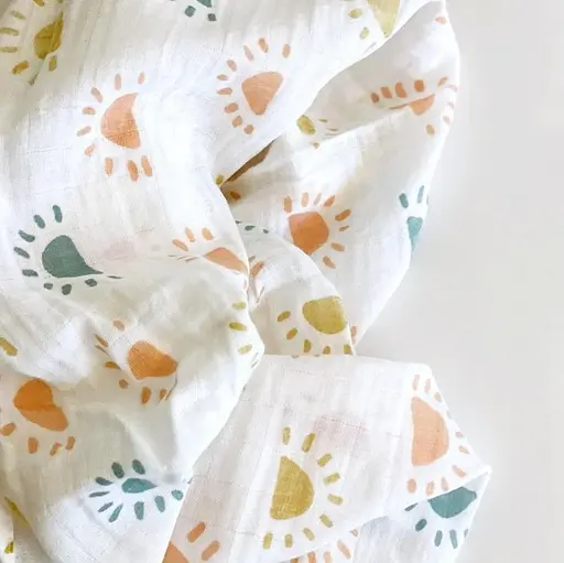 Набор муслиновых детских пеленальных одеял OldBro комплект из 2 шт. размер 100х120 см funny stories - фото 5