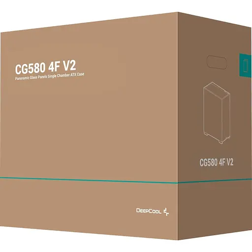 Deepcool CG580 4F V2 Black (R-CG580-BKADA4-G-2) - фото 12