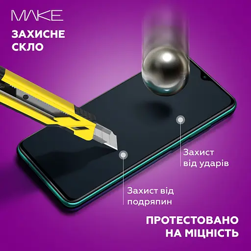 Захисне скло MAKE Apple iPhone 16 Pro - фото 3