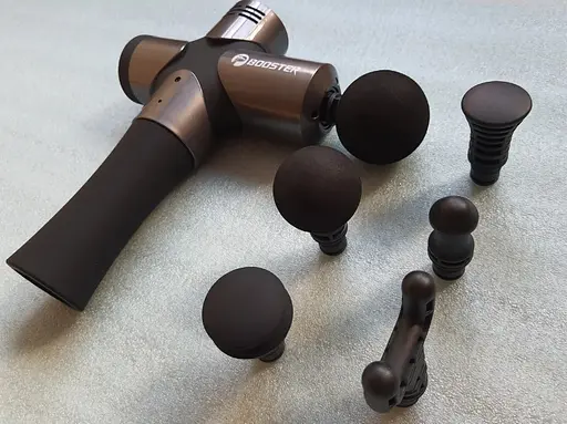 Перкусійний масажний пістолет Booster pro 3 тригерних точок - фото 7