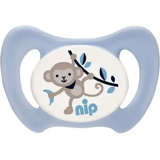 Уценка. Пустышка Nip Miss Denti №3, силиконовая, 13-32 мес., сиреневый (31802) - фото 1