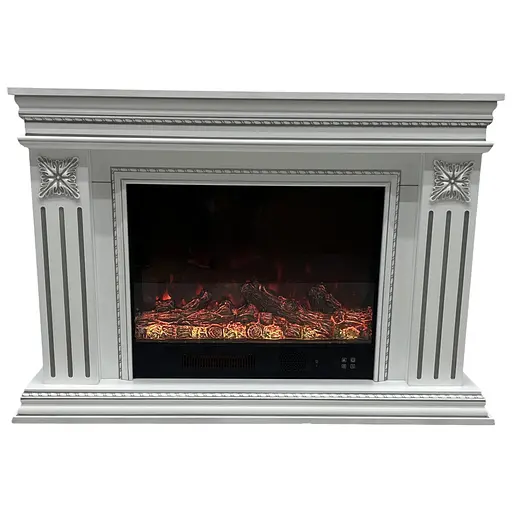 Електричний камін Bluetooth звук потріскування дров Valencia 1500Вт (10080114)