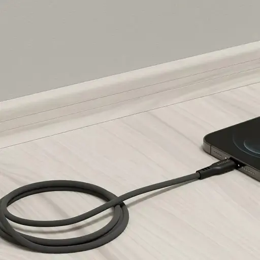 Кабель Proove Rebirth USB-A to Lightning 2.4A 1m Black (CCRE60001101) [130356] - фото 3